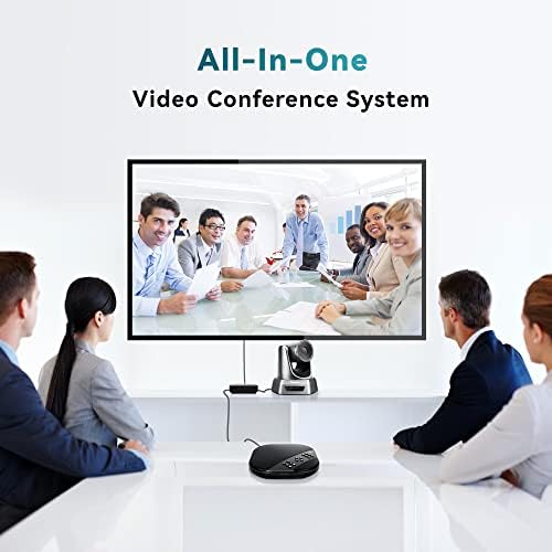 Tenveo Group All-in-One Video Audio Conference Room Camera System 3x Optical Zoom USB PTZ Conferencia