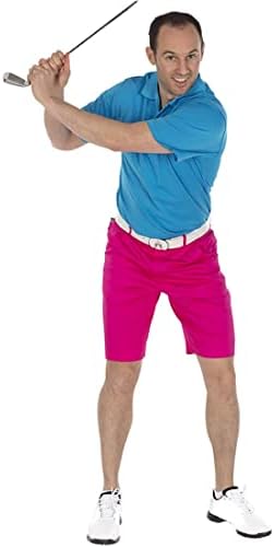 Shorts de golfe reais e impressionantes, shorts de golfe loucos para homens, shorts de golfe grandes e altos para homens,