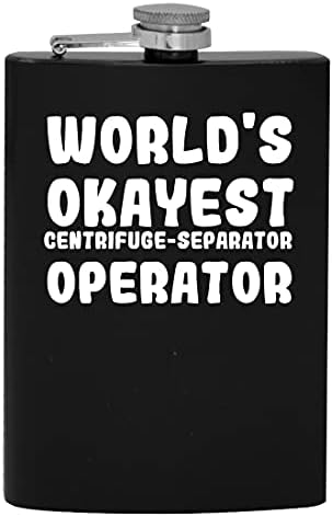 Operador de centrífuga -separa do mundo - 8oz de quadril de quadril de 8 onças