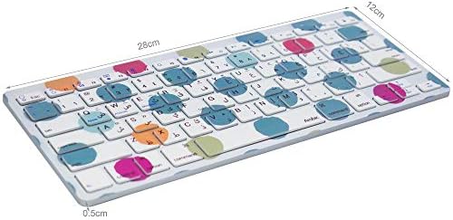 Multi Disposition Teclado Bluetooth Arábico Múltiplo Bluetooth Ultra Slim sem fio Bluetooth Teclado compatível para