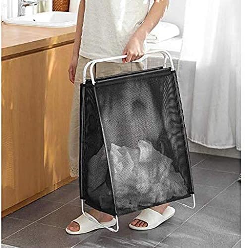 WSZJJ Fashion Dobing Storage Basket, cesto de banheiro dobrável para roupas sujas de brinquedos cestas de armazenamento de lanches