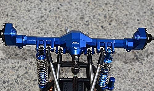 Capra axial 1.9 UTB Unlimited Trail Buggy Upgrade Parts Caixa de engrenagem traseira de alumínio - 13pc Conjunto azul