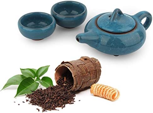 Potes de chá e xícaras de chá, conjunto de chá chinês, porcelana Kung Fu Tea Set para traje de presente