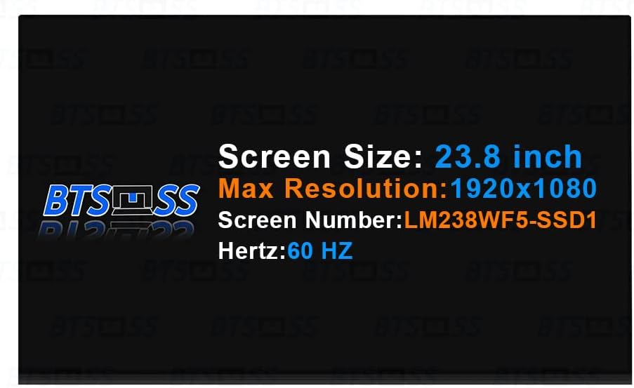 BTSELSS LM238WF5-SSD1 LCD SUBSTITUIÇÃO PARA HP PAVILION 24-X SERIE