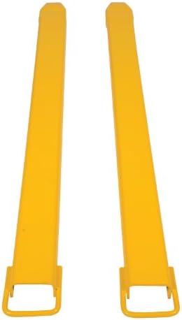 Extensões de garfo 4x72 4K amarelo