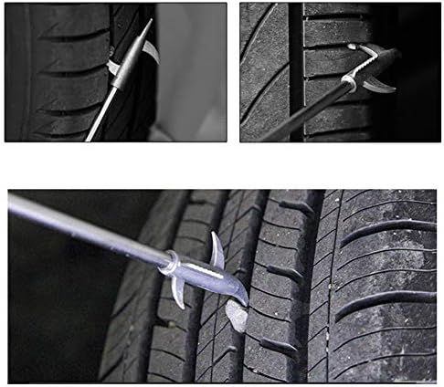 1 peça de pneu de carro gancho pneu pneu transparente gancho de carro cálculos de pneu ganchos de removedor