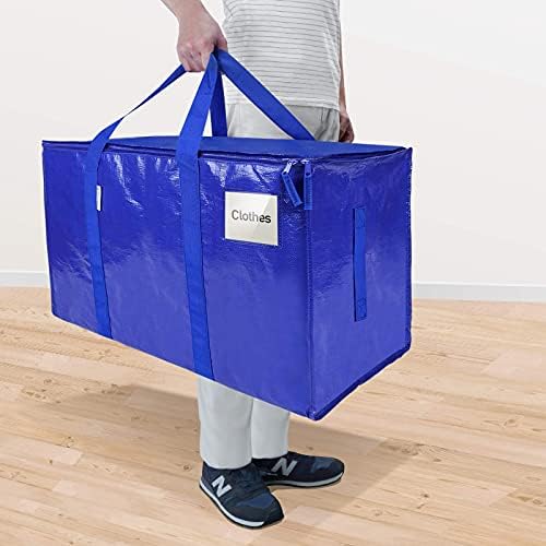 6 Pacote sacos de movimento extra grandes e 5 caixas de armazenamento de embalagem