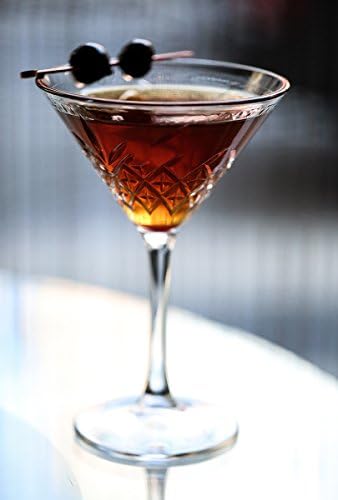 Companhia de história “Party of the Century” Classic Martini Glass 2 Peça Conjunto