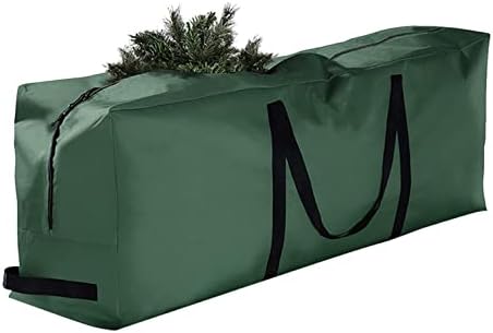 Bolsas de árvore de Natal Armazenamento, sacos de armazenamento de armazenamento de armazenamento ao ar livre Bolsas de armazenamento para armazenamento pesado bolsa de armazenamento de lona