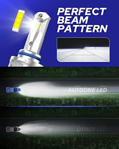 Lâmpadas LED de autoone H11 e 9005 lâmpadas LED