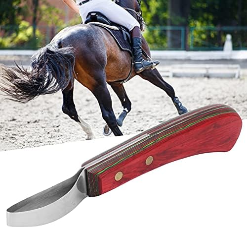 Duokon HOOF FANDA BLAOP BLADE SHAMPENDO CURSO CURSO LIMEIRA LIMEIRA LIMENTO CURVADO TRIMMING TRIMER TROBERTA COM MANUS DE MADEIRA PARA PEQUENOS CORMES CAVALOS COMENÇOS FARRIER FARRIER