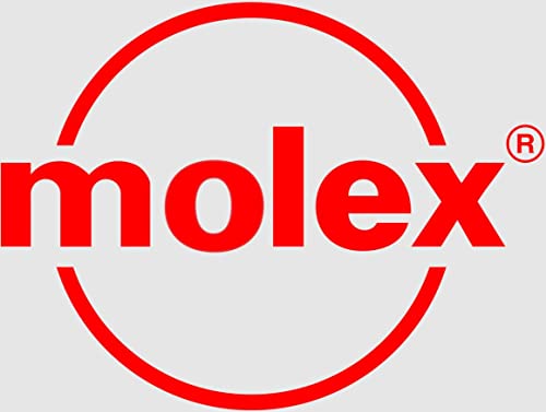 Molex 19044-0137 Terminal, língua do anel, 1/2in, crimpagem