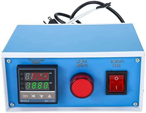 Controladores de temperatura do Norjin PID Caixa de termostato 110V com relé sólida Relé SSR 25DA K Sonda de sensor de temperatura