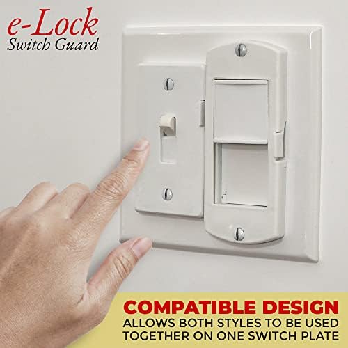 Guarda-chave E-Lock com controle deslizante e fácil ativação do botão de pressão | Design atraente, funcional e versátil