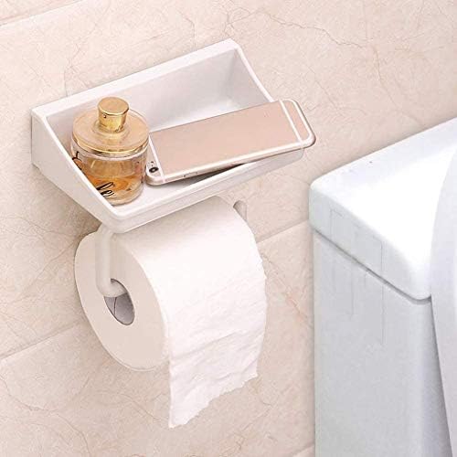 Jydqm Roll tours, toalhas de banheiro sem pancadas rack de papel higiênico de papel, plástico, plástico