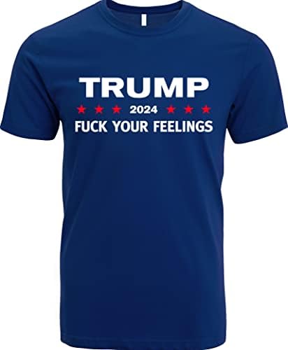 Trump 2024 FCK Seus sentimentos engraçados Donald Trump T-shirt