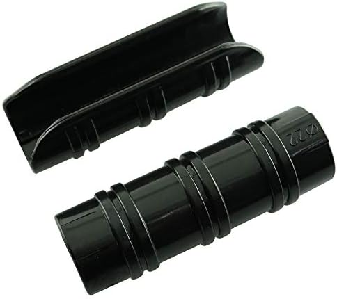 Jcbiz 10pcs 22mm/ 0,87 polegada edifícios de jardim clipe de tubo preto moldura de tubo de tubo de tubo de tubo de clipe kit