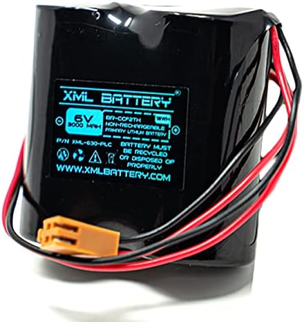 XML Bateria 6V 3000mAh BR-CCF2th 6V GE FANUC A06 Série A06B-0073-K001 A06B0073K001