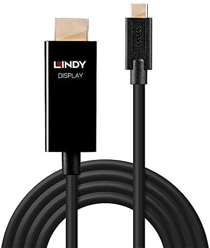 Lindy USB tipo C para HDMI2.0 Cabo de adaptador HDR, 3M