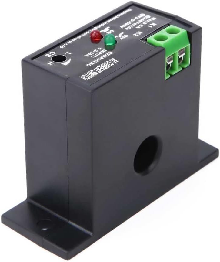 Chave de corrente de corrente inteligente, interruptor de detecção ajustável à prova de chama 0,2 ~ 30a Linkadevice de auto
