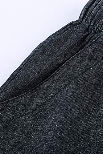 Shorts de linho de algodão feminino seiamagi