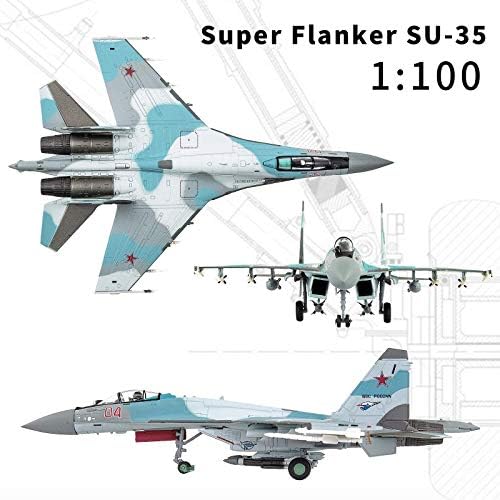 Parque Divertido 1 ： 100 Su-35 Fairchild Republic Metal Model Airplanes