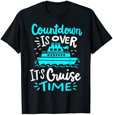 T-shirt de férias de cruzeiro