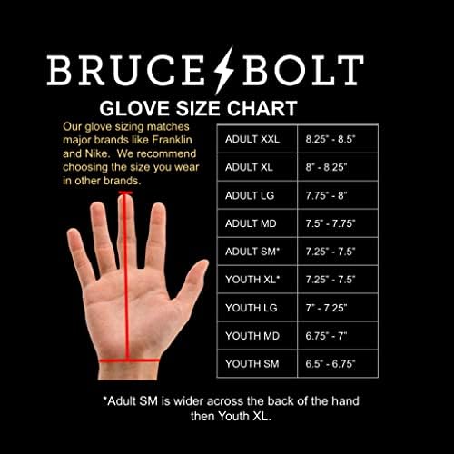 Bruce Bolt Series Original Série Longa Luva de Batting