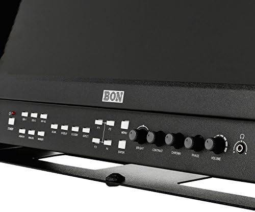 IKAN 17,3 3G/HD/SD-SDI & HDMI LCD Studio Broadcast & Production Rack Monitor montável