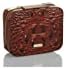 Brahmin Pecan Melbourne Lori Jewelry Case