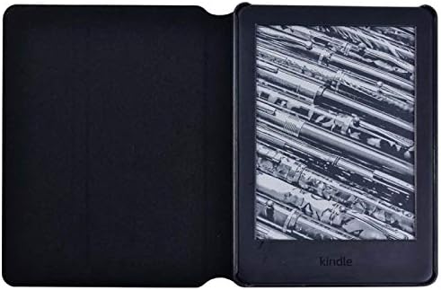 Capa impressa em Kindle Zengcang - Kindle Paperwhite 4/1/2/3/ Kindle 8th/10th Tablet Abstract Floral Print Series Pintura a óleo PU Caso de couro, 17.Forest, para sy69jl
