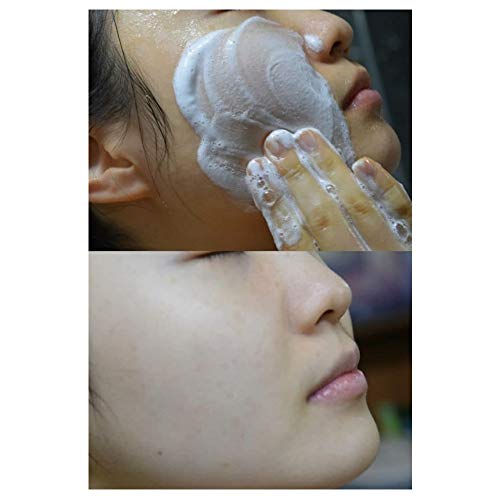 Jin Jung Sung Clean Way Foam Cleanser 5 FL OZ-Minimizador de poro apertado ótimo para a pele oleosa e sensível com centella asiSatica, extratos de árvore de chá, beta-glucano e ácido hialurônico de 3 camadas, pele coreana da Coréia