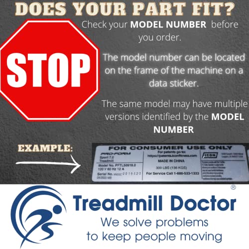 TitMill Doctor Proform 590T Modelo de cinto de corrida em esteira# pftl600092