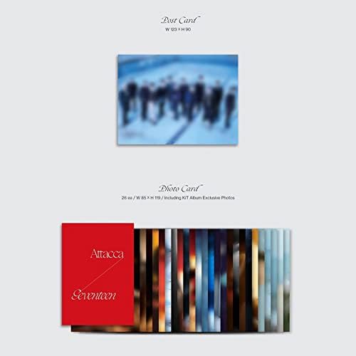 Pledis Seventeen Attacca 9º Mini Álbum Kit Álbum [incl. Dezessete Fotocard Lenticular]