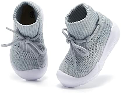 Morendl Baby Socks Sapatos Infantis Slipper não deslizam os treinadores de sapatos de caminhada para meninos meninos