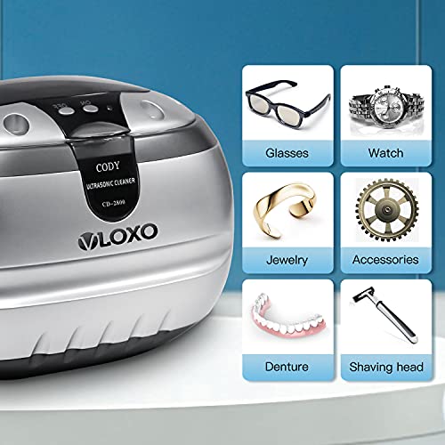 VLOXO Professional Ultrassonic Cleaner Jewelry Machine e afiadores de faca de 6 estágios, apontador de faca de cozinha premium vloxo