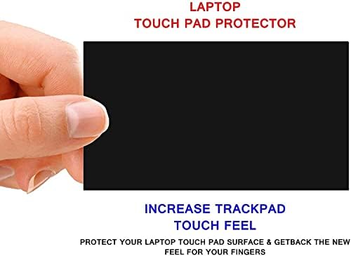 Protetor de trackpad premium do Ecomaholics para MSI Stealth 15m Gaming Laptop de 15,6 polegadas, Touch Black Touch Pad Anti Scratch