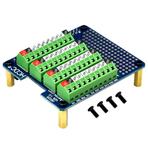 Módulo de chapéu de bloqueio do terminal do parafuso RPI para Raspberry Pi A+ 3a+ B+ 2b 3b 3b+ 4b