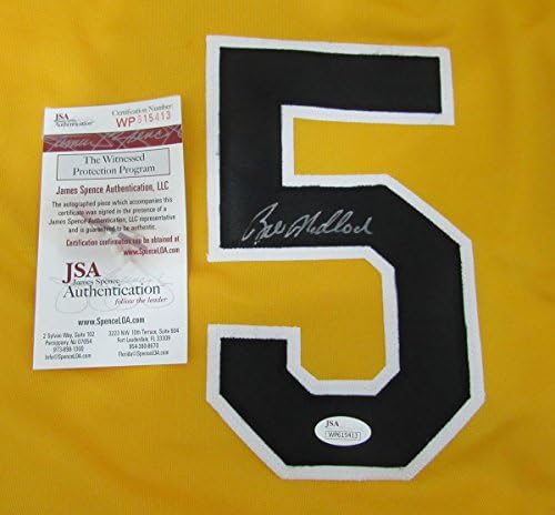 Bill Madlock Pittsburgh autografou/assinado JSA 136399
