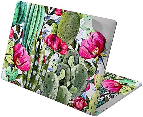 Lex Altern Vinyl Skin Compatível com MacBook Air de 13 polegadas Mac Pro 16 retina 15 12 2020 2019 2018 Cacto floral