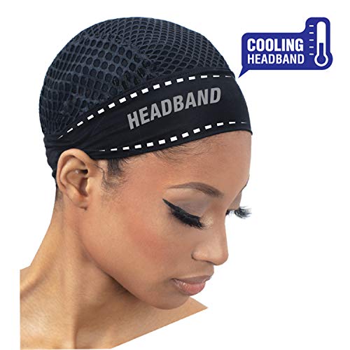 Freetress Crie uma peruca rápida e fácil da cabeça de DIY em nenhum tempo de resfriamento da cabeça da cabeça de crochê