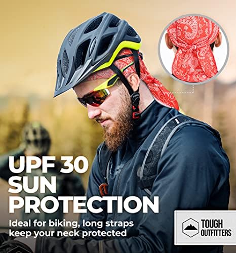 Liner de capacete de refrigeração - Faça uma tampa do crânio para homens - lenço de cabeça, bandana, envoltório de cabeça, gorro para motocicleta, ciclismo, esportes