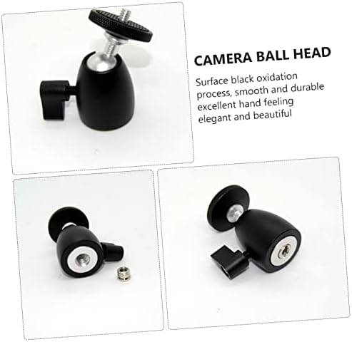 Câmera supvox gimbal webcam stand camera stand acessórios de câmera 1/4 parafuso camer camer montagem adaptador de câmera