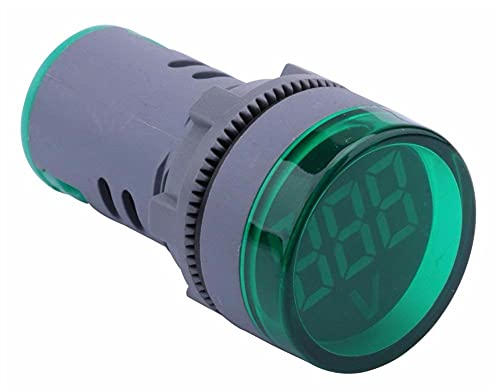 Ankang LED Display Mini voltímetro Digital CA 80-500V Medidor de tensão Testador de medidores Volt Monitor Painel de luz
