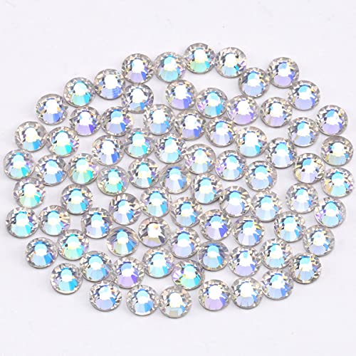 NOVANI RED SHINESTONES 1440PCS SS10 Rhinestones de vidro Cristal Pedras de pedras chinelas para artesanato Sacos de