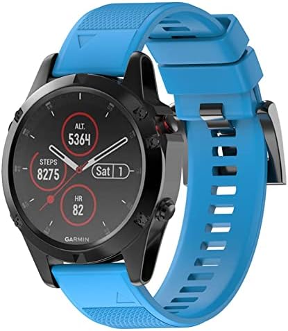 Kavju silicone 26mm 22mm RELUGA RÁPIDO RELAGEM RELAÇÃO WRISTRAP PARA GARMIN FENIX 7 7X 5X 5 PLUS 3 3HR S60 Watch