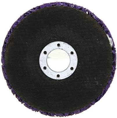 Koleso 2pcs 4,5 Poly Strip Discsgrinding Wheels de tinta de carro Remoção de ferrugem Limpe o disco abrasivo 15mm 40 Grit para
