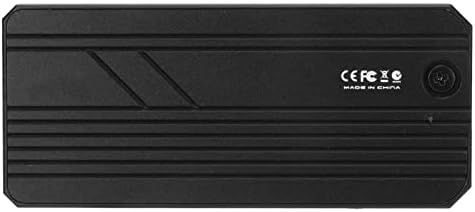 Qinlorgo m.2 gabinete SSD, USB 3.2 Gen2 RGB ANODIZAÇÃO PULHO MAX 2TB HDD E PLAY PC Gabinete para 2280 SSD
