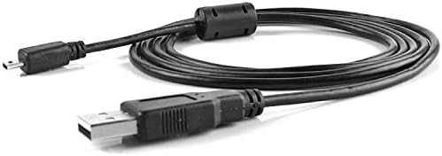 Substituição CABO USB CABELA 14PIN Dados de transferência de dados Sincronizar o cabo de carregamento compatível com Fuji Finepix