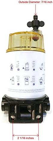 A ROP SHOP | Kit de filtro de combustível que separa água para Sierra 18-4264, 184264, 18-7488, 187488
